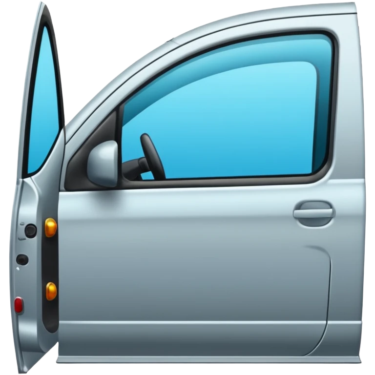 only car side door glass emoji