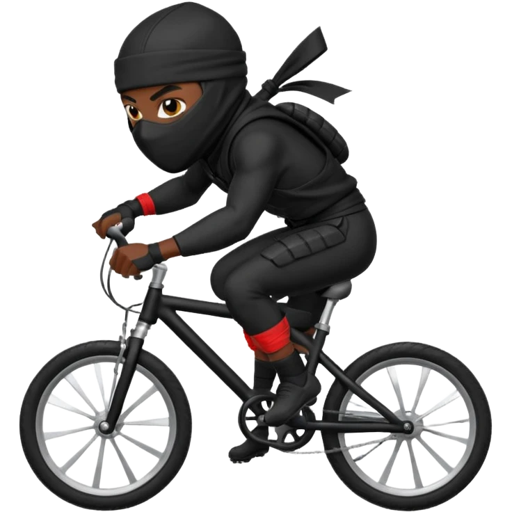 ninja on bike emoji