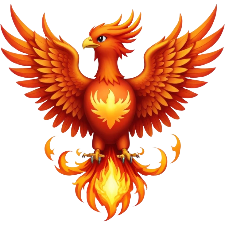 Phoenix rising with the word Boxx emoji