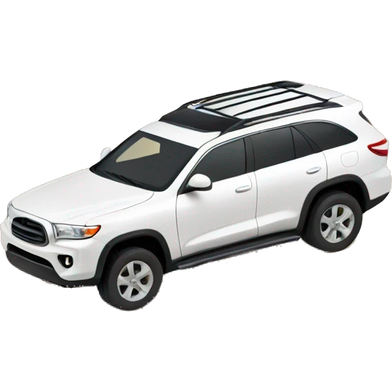 SUV claiming a sand dune emoji
