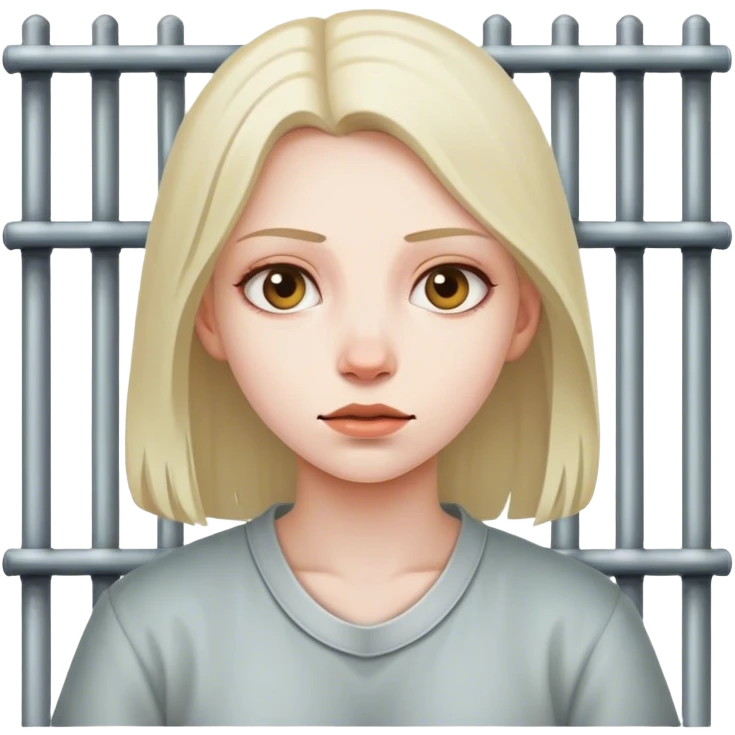 Girl in prison emoji
