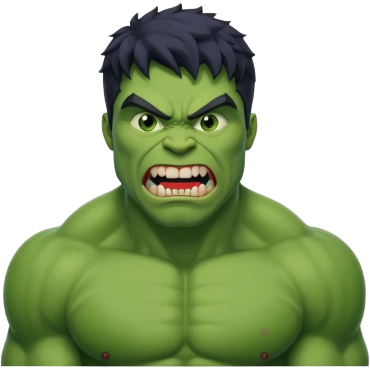 hulk e  vampiro  emoji