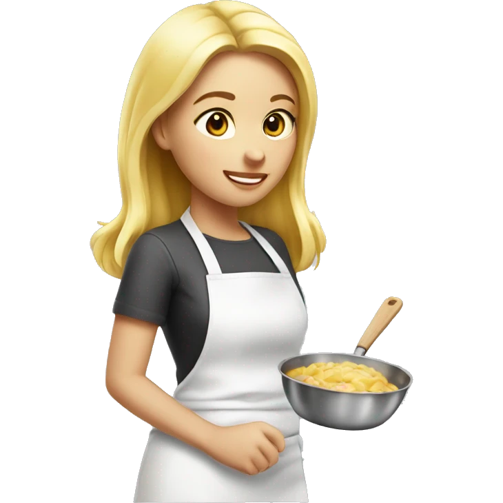 emoji ios 18 cooking blonde girl emoji