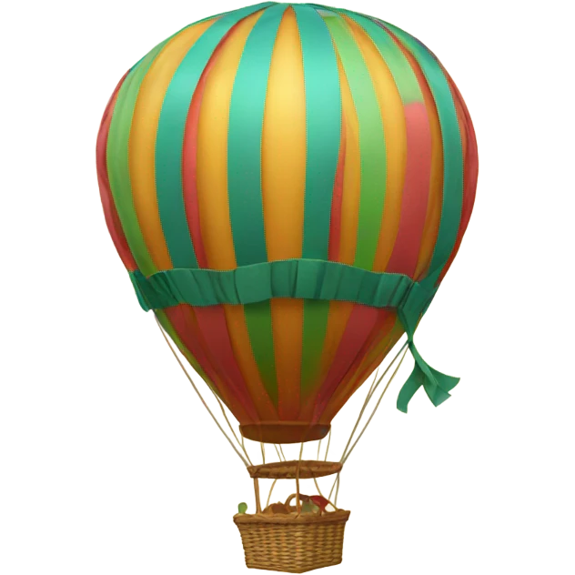 hot air balloon emoji