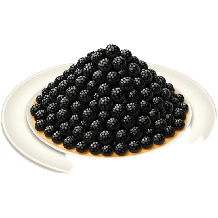 Caviar sin cuchara emoji