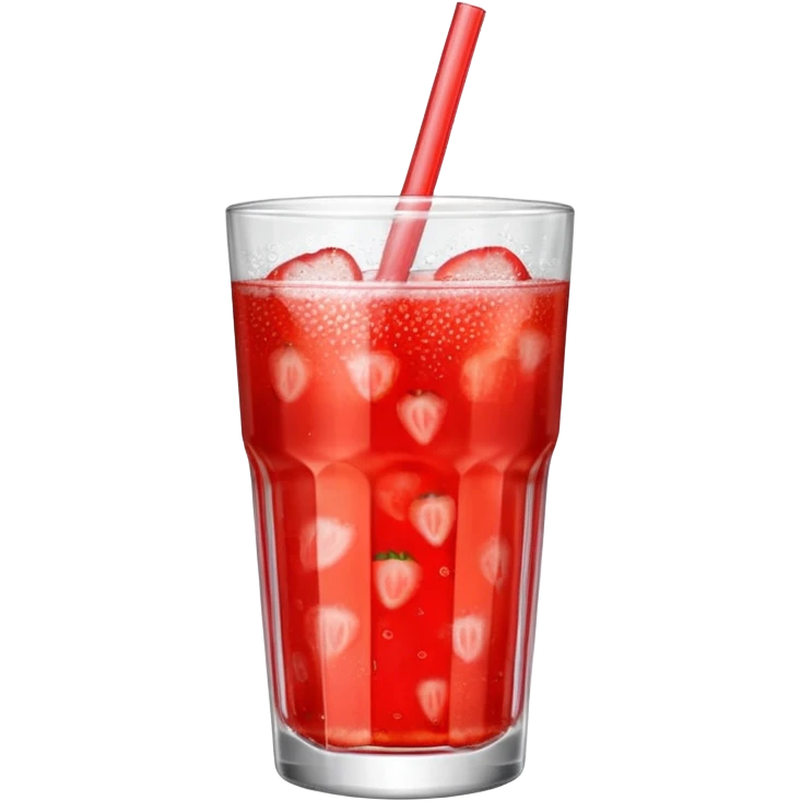 hyper sparkle strawberry  Fanta  emoji