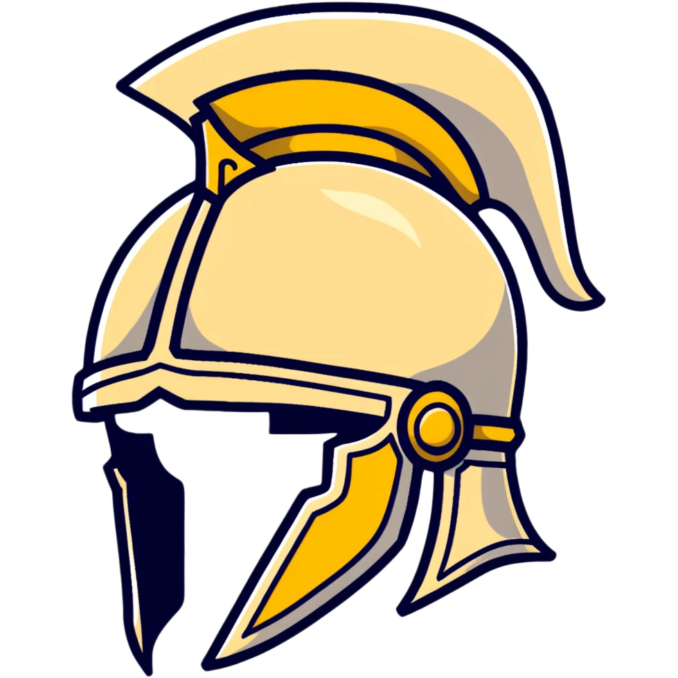 Athenian helmet emoji