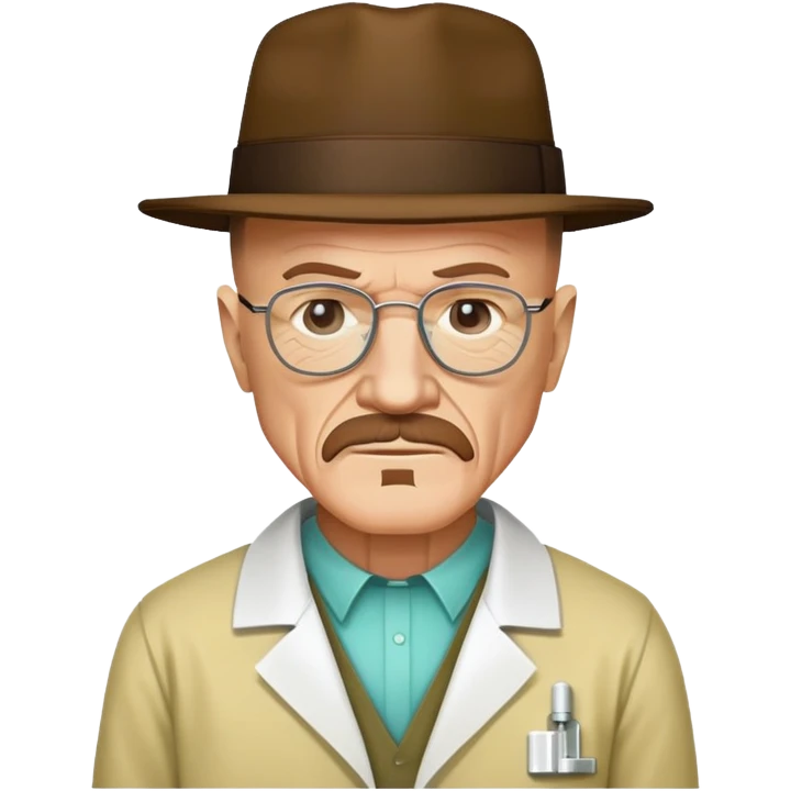 Doctor Heisenberg for in the breaking bad emoji