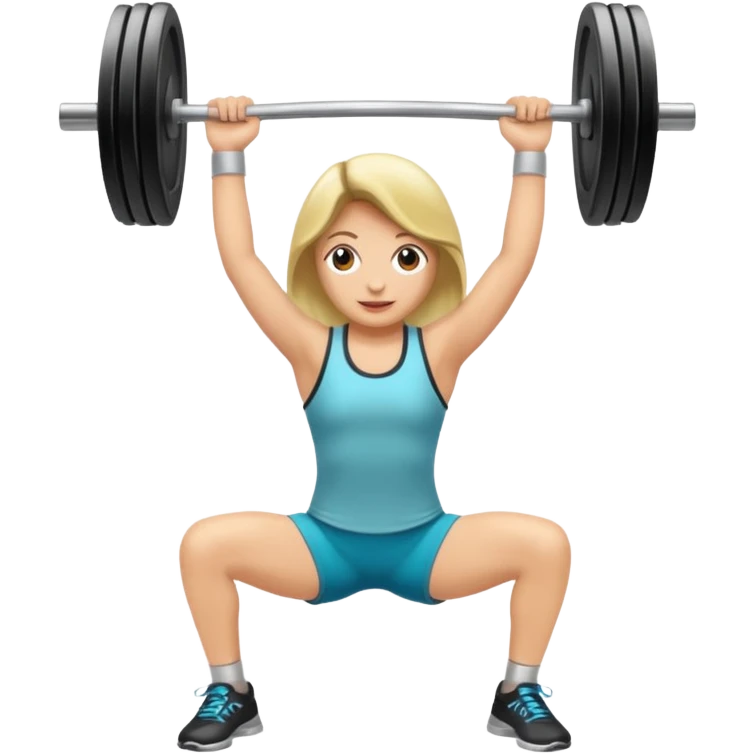 Pesa de gimnasio vista desde el ángulo derecho  emoji