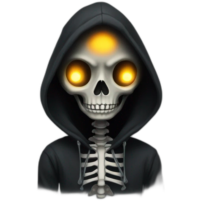 black-hoodie-skeleton-glowing-eye emoji