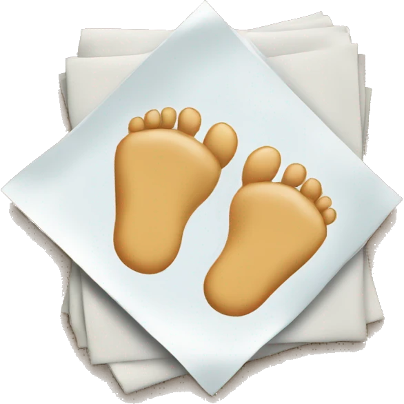 Feet on table emoji