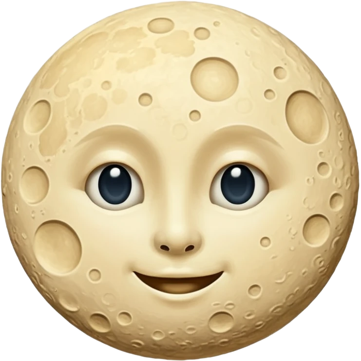 Vintage Moon emoji