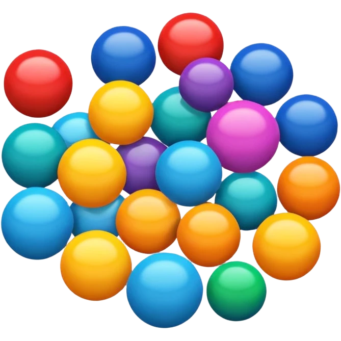 colored balls emoji