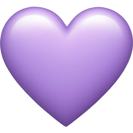 Light Purple Heart emoji