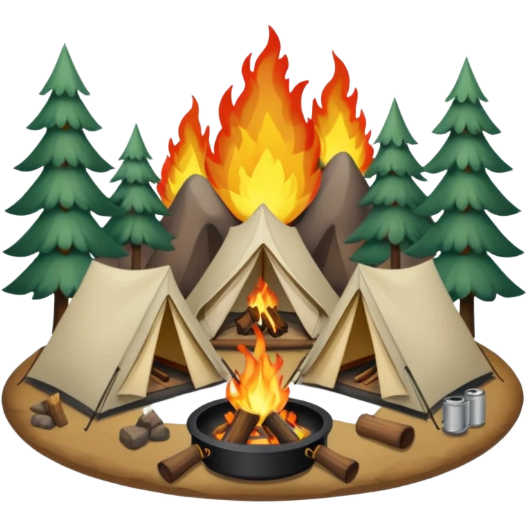 лагерь emoji