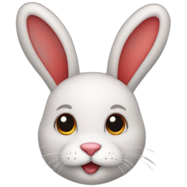 red bunny emoji