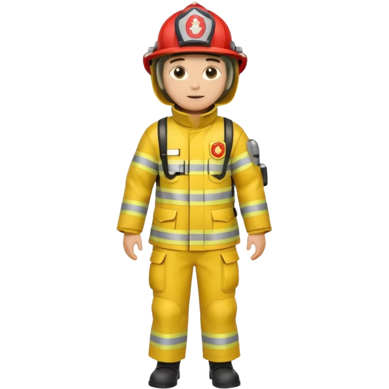 yellow Firefighter Suit emoji