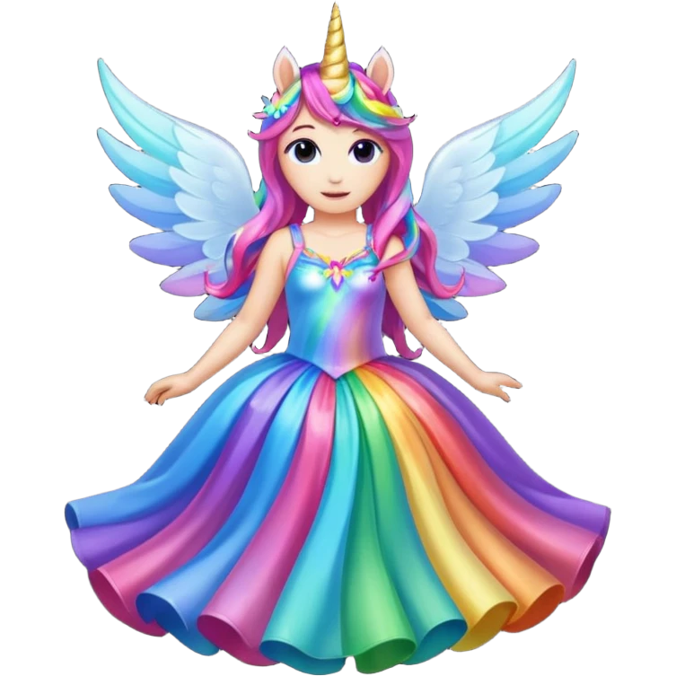unicorn fairy rainbow  emoji