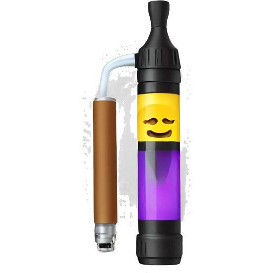 A nicotine vape emoji