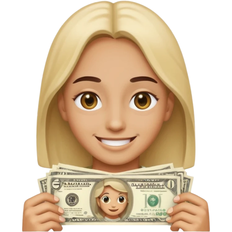 money eyes smiling emoji
