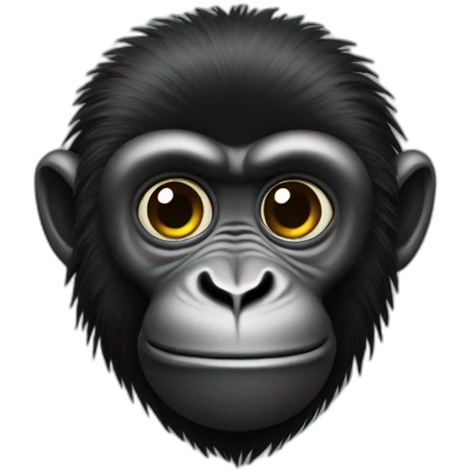 black monkey emoji