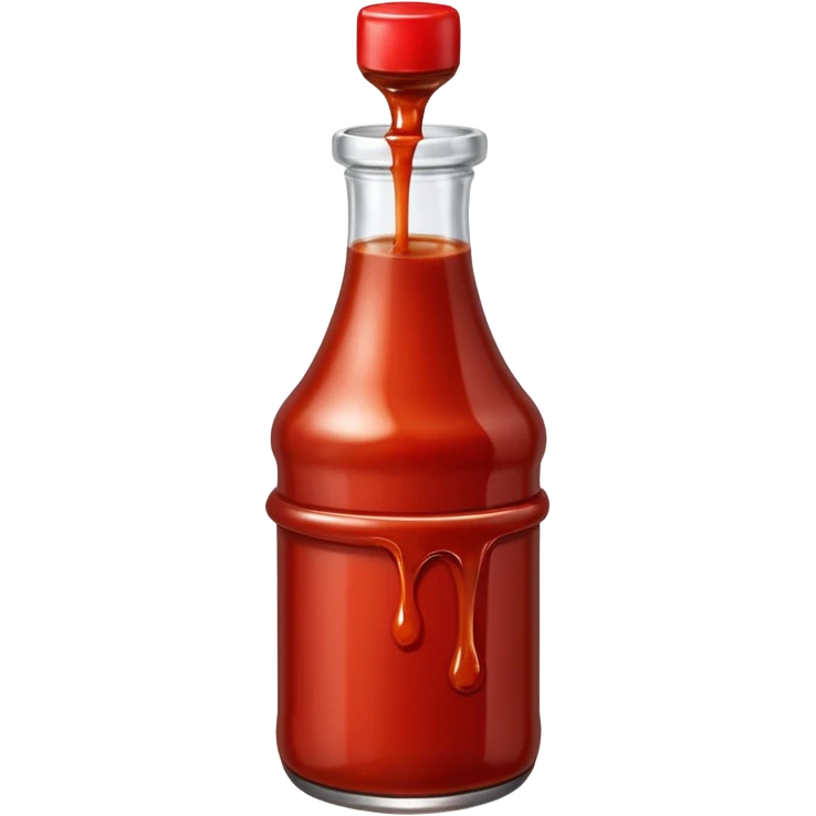 barbecue sauce bottle emoji