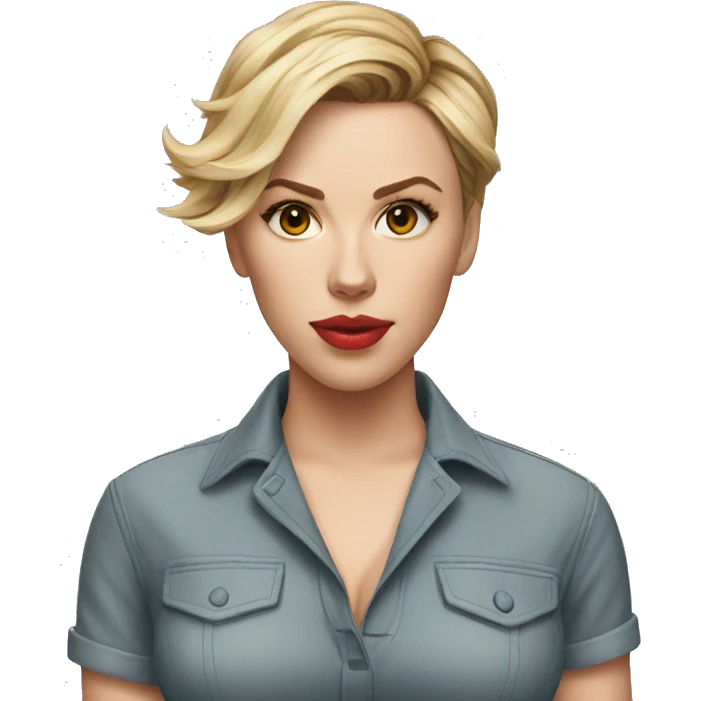 scarlett johansson emoji