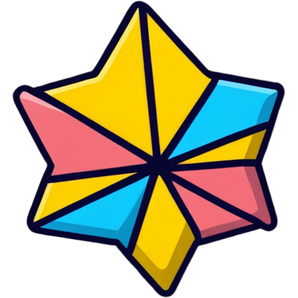 starburst candy emoji