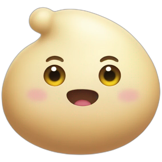 cute blob wanting to be picked up emoji