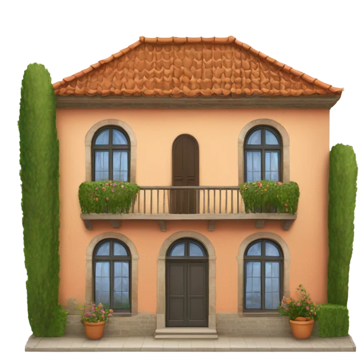 A house of Italia emoji