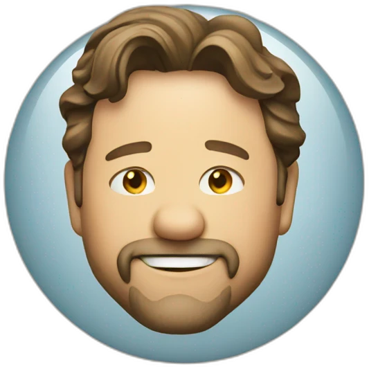 smile Russell Crowe emoji