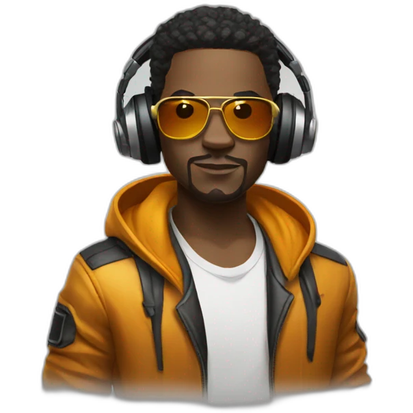 Dj free fire emoji