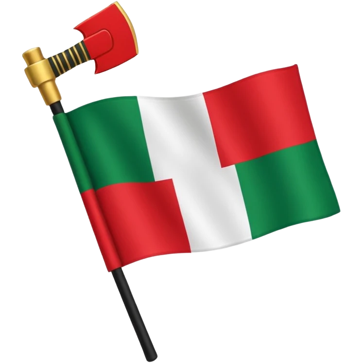 Bandeira da Itália facista  emoji
