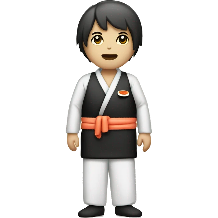 Sushi as human  emoji