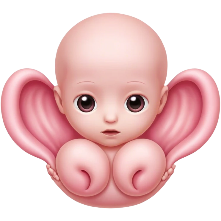 Adolf Hitler foetus cute emoji