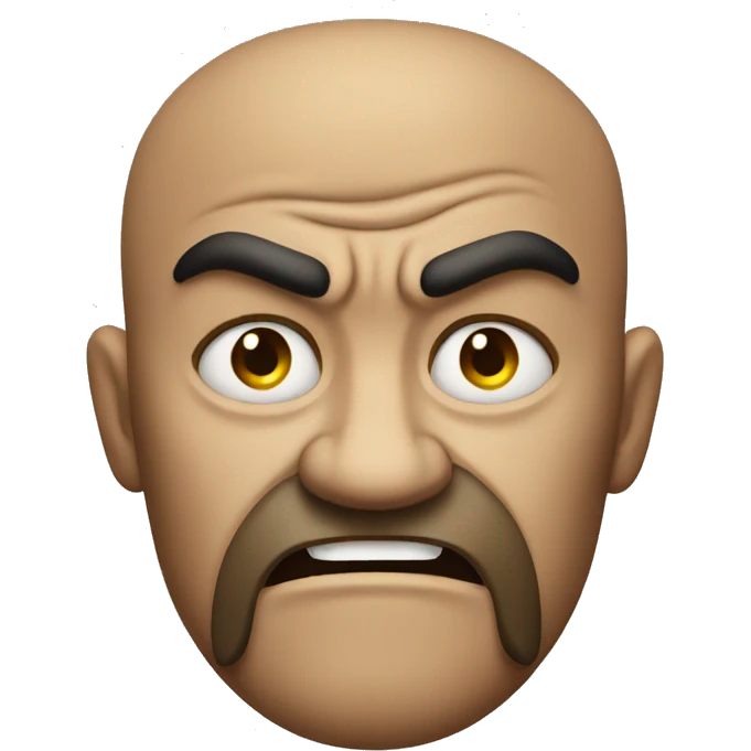 very angry person emoji