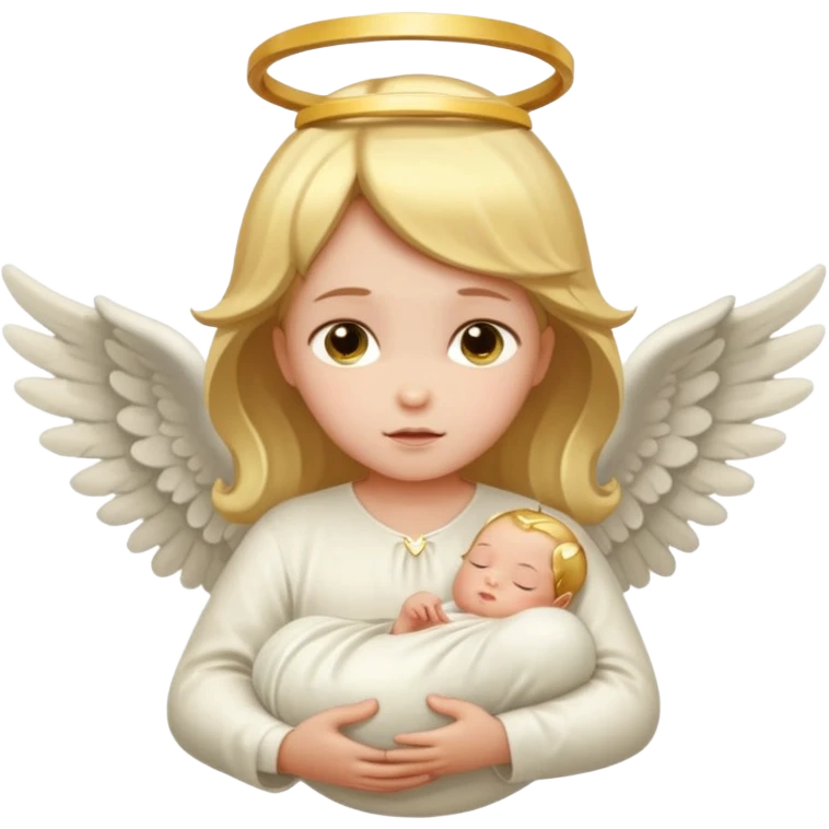 angel newborn emoji