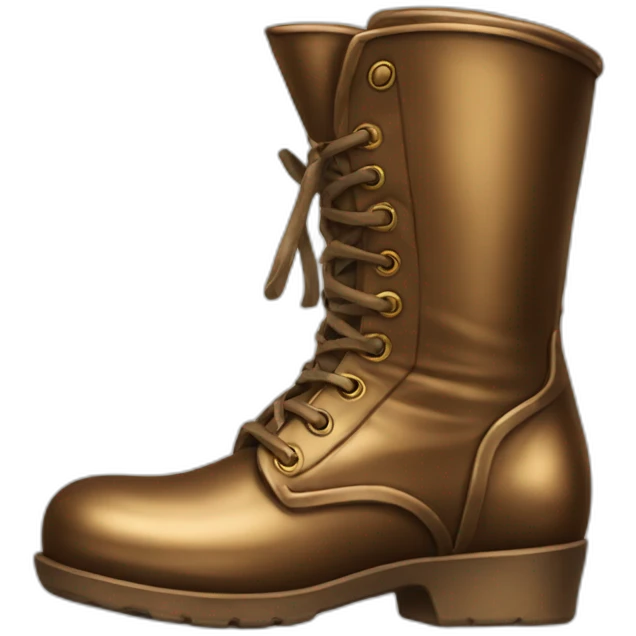 bronze boot emoji