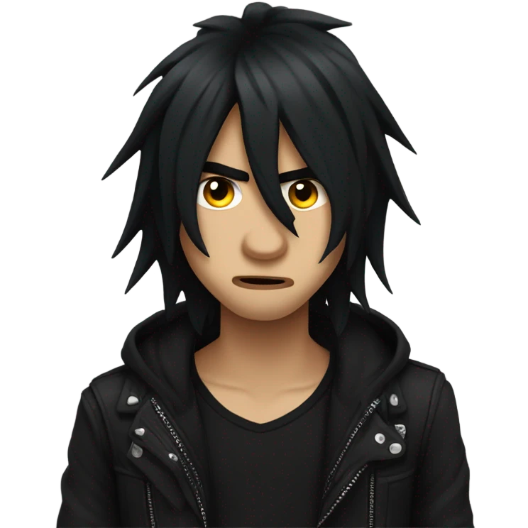 emo man spitting vigorously  emoji