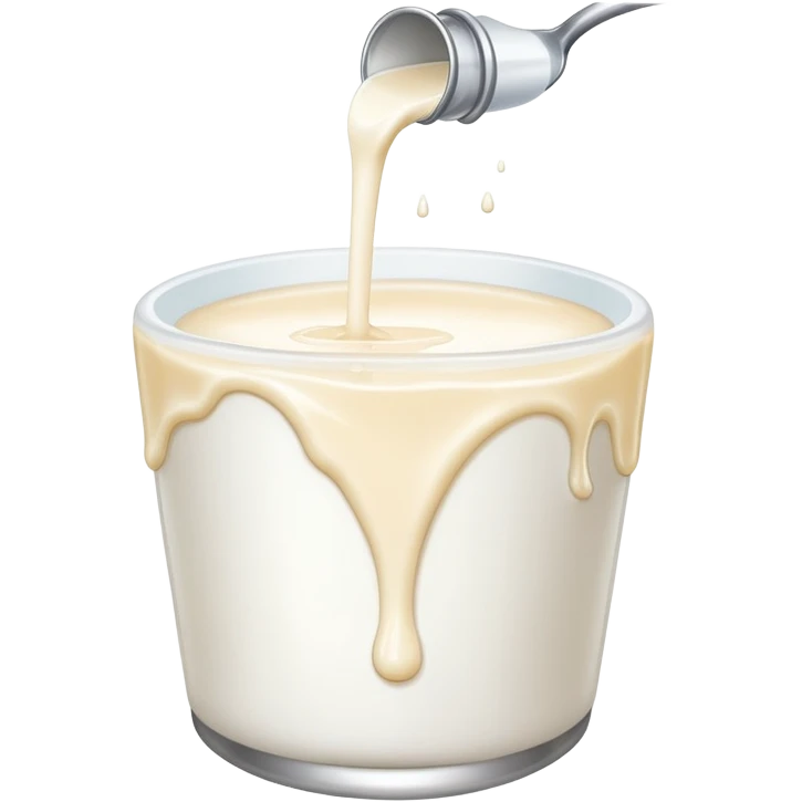 lips dripping milk emoji