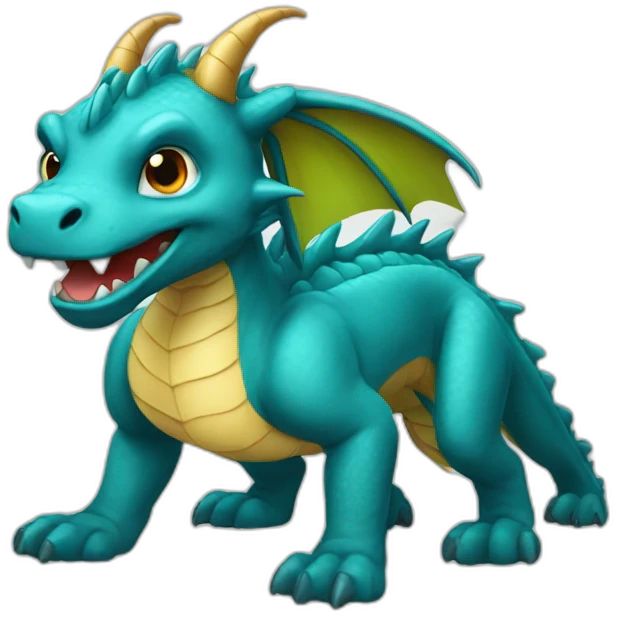 a dragon pet emoji
