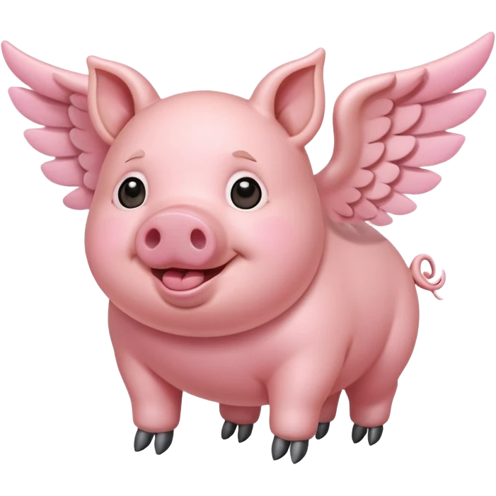 flying pig emoji