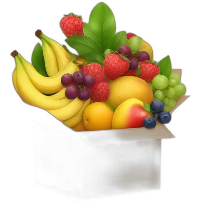 delivery-fruit-bouquet emoji