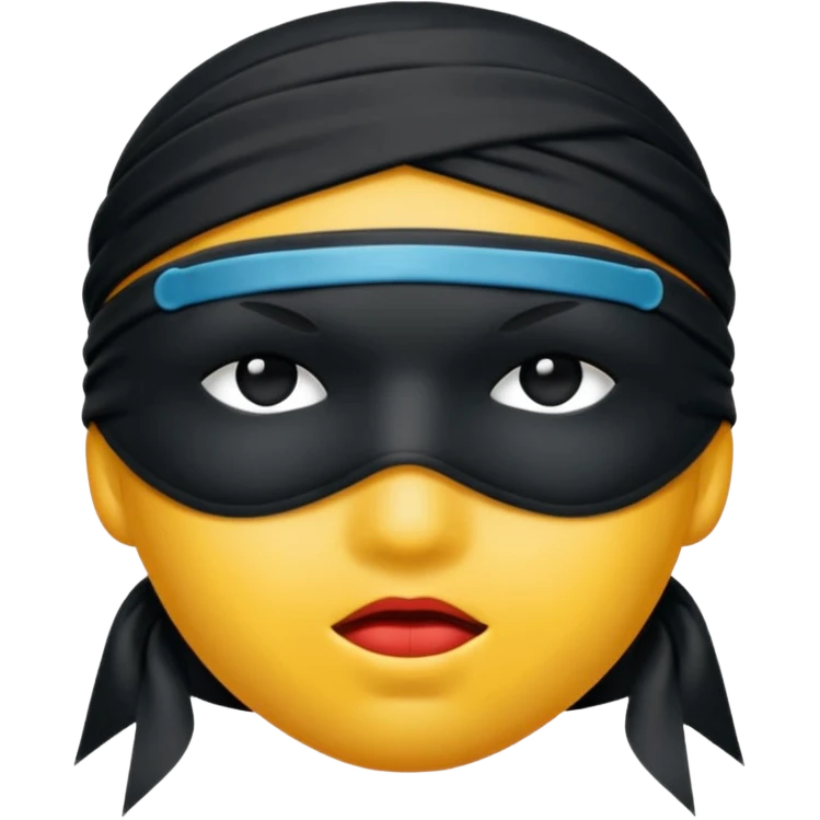 Blindfold  emoji