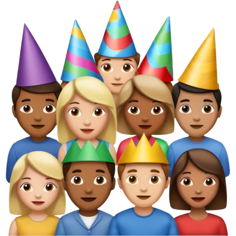 people with hats emoji