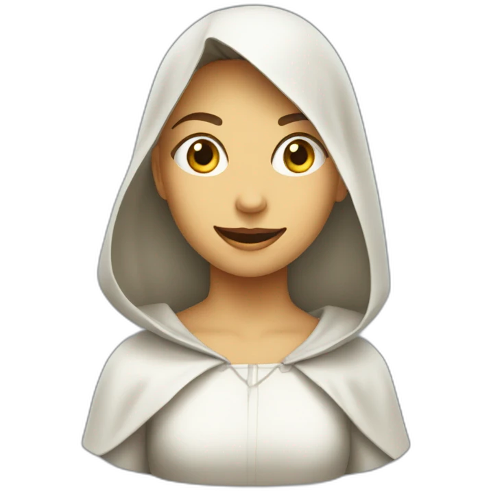 Fille en fantôme emoji
