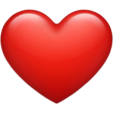 red heart emoji