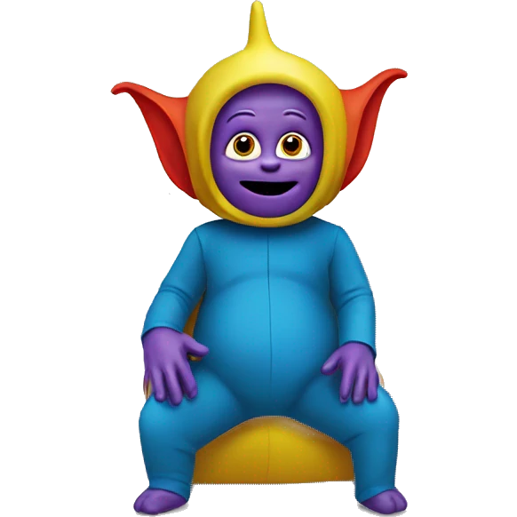 télétubbies with pc emoji