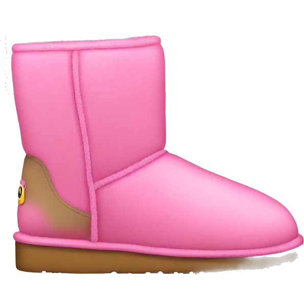 Pink Uggs emoji
