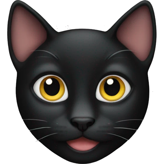  black cat emoji